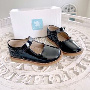 ELEPHANTITO Black Patent Leather Mary Jane Shoes